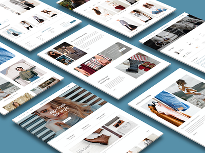 Clothes online-store clothes concept design online store ui web design website