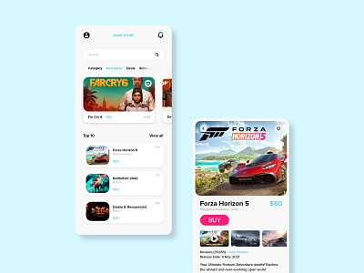 UI Game Store App