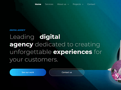 Creative Digital Agency Website