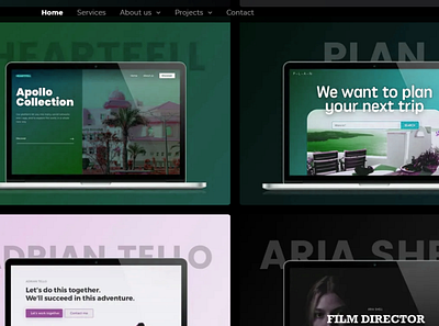 Created Creative Digital Agency Website design graphic design minimal ui ux webdesign webdevelopment websitedesign
