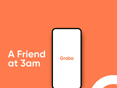 Meet your 3AM friend | Grabo analysis analytic analytics design illustration logo mobileapp ui uiux ux