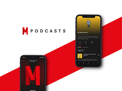 NetMix Podcasts | Netflix Music Concept App