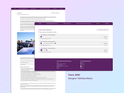 MMC - Web prototype site ui uidesign web webdesign