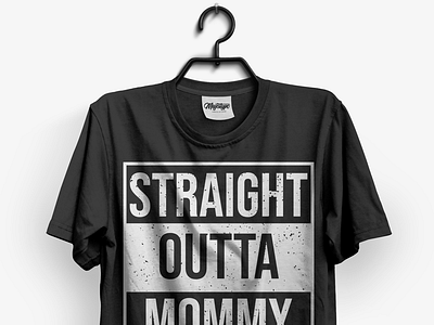 STRAIGHT OUTTA MOMMY animation branding design graphic design halloween design illustration logo motion graphics straight outta halloween town straight outta mommy straight outta new design vector