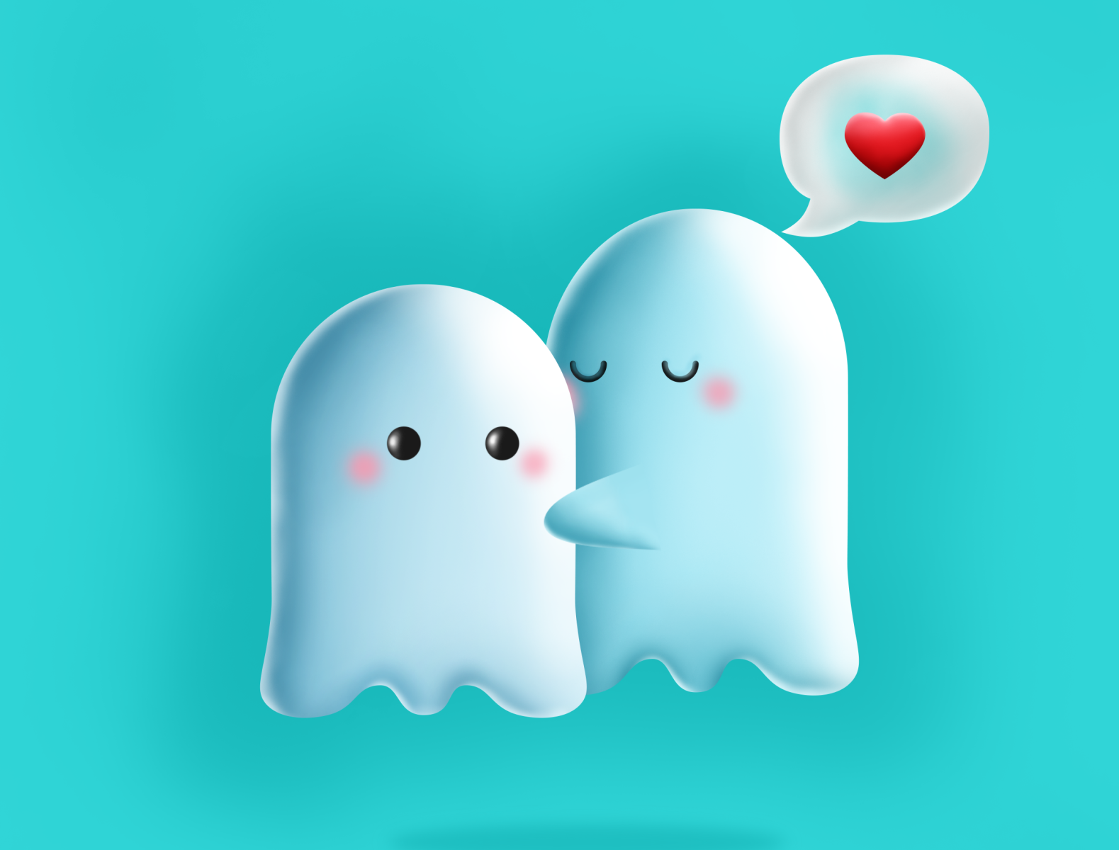Ghost love by Andrs on Dribbble