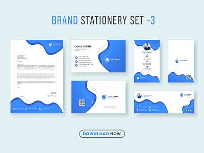 Business Brand Identity Set and Stationary