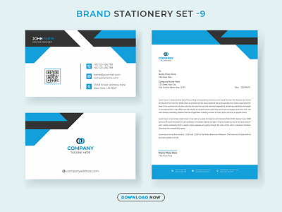 Brand Identity Set and Stationery Design