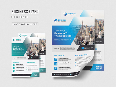 Corporate Business Flyer Design Template brand identity branding business flyer corporate corporate flyer design design flyer flyer design flyer template set stationary stationery