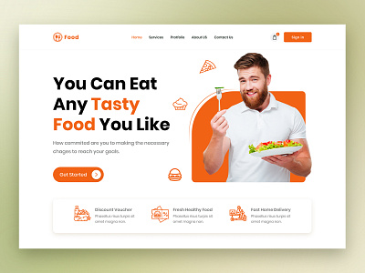 Food Order: Restaurant Website Design.