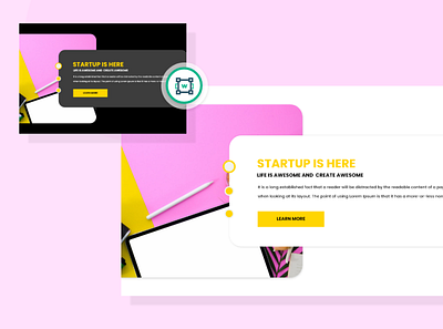 WebStockFinder – About Template 2 about section about us app illustration ui ui design ux design vector webdesign website website design