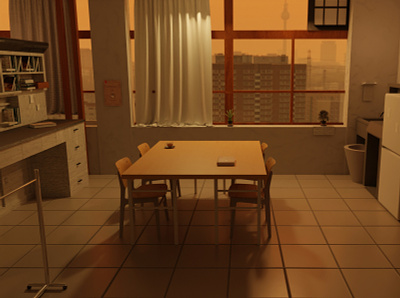 Hyouka 3D Literature Eskul Room 3d art 3d artist anime interior interior design interiordesign lightroom room