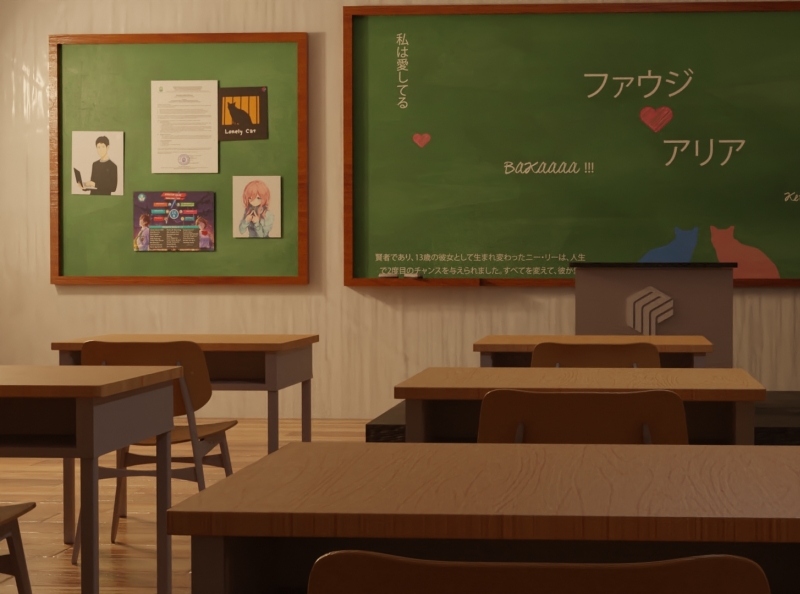 Japanese Classroom Section 2 By Zizipao On Dribbble