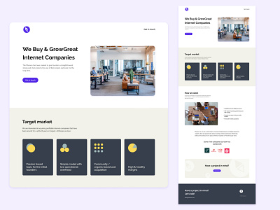 landin gpage design landing design ui web