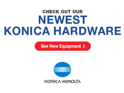 New Konica Minolta Hardware branding marketing design promotional design