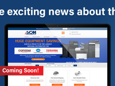 ACM Web Preview branding design marketing design promotional design
