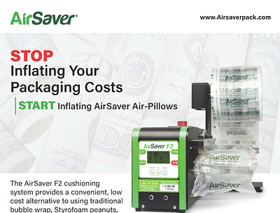 AirSaver Save Money Flyer branding flyer marketing design promotional design