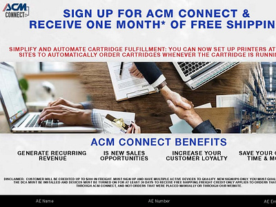 ACM Connect Flyer