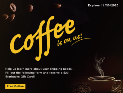 AirSaver - Free Coffee Promo