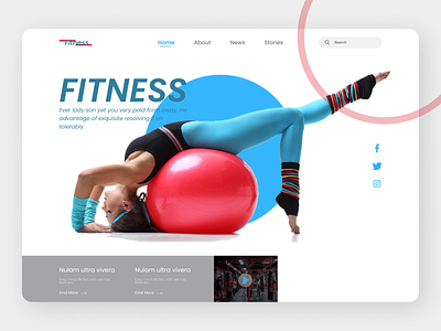 Fitness Landing Page