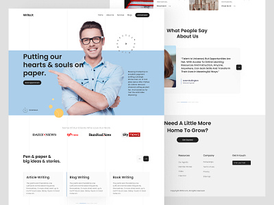 Persona Landing Page design fashion header landing landingpage persona persona landingpage social media trendy design ui uiux ux web design website design