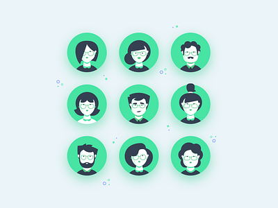 Discount Consultants animation app character design flat icon illustration illustrator ronen cohen vector