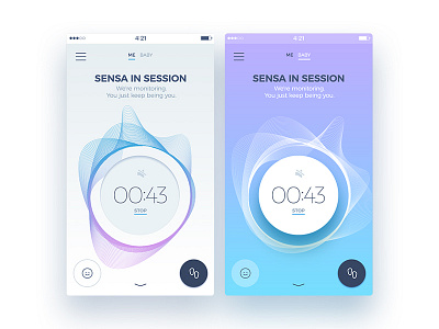 Sensa - App app monotoring ui ux