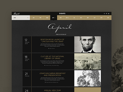 Shapell - Events app branding design ui ux web
