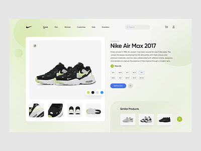 Nike UI Concept