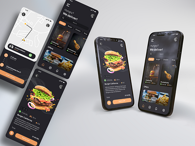 Food delivery  UI Design