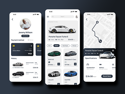 Car rental design