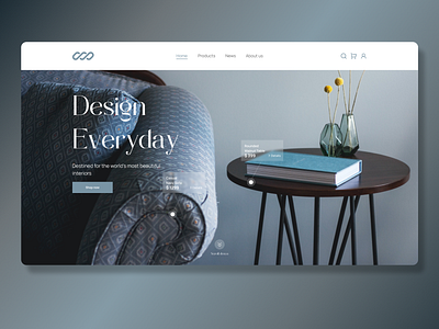 Comfort Zone - Furniture Website Design