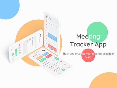 Meeting Tracker App Concept Design