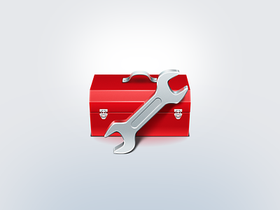 Tool Icon app icon icon metal tool box tools ui wrench