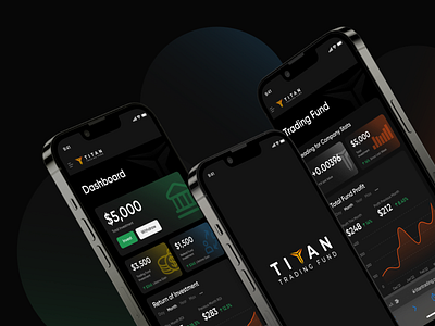 Titan Trading Fund UI Design