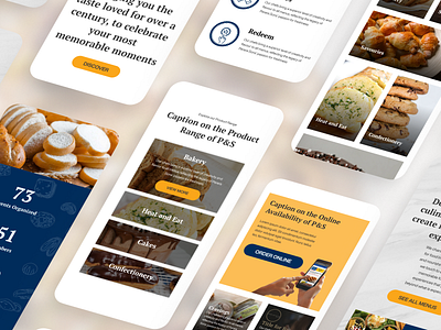 Restaurant Mobile App Design - Perera & Sons