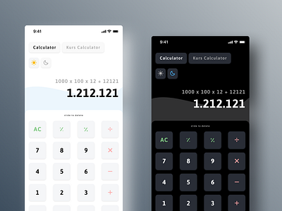 Calculator App app calculator design product ui ui design ux ux design web