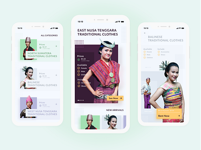 Traditional Clothes Rental App