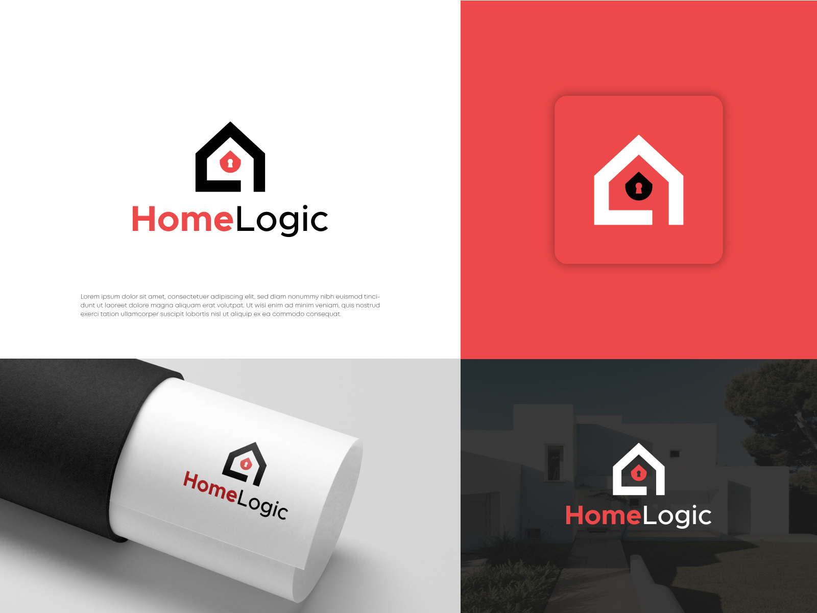 Home Logic by Md Rezaul Logo & Brand Identity Designer on Dribbble