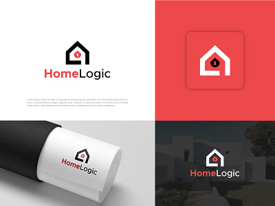 Home Logic branding creative graphic design home illustration illustrator logistic logo logo logo 2022 logo design logo ideas minimal modern ui