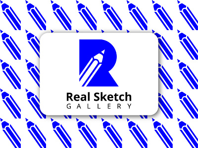 R Letter and Pencil Logo Concept brand identity branding creative design drawing dribbble folio ideas logo mark minimal modern pencil r letter simple sketch ui vector white