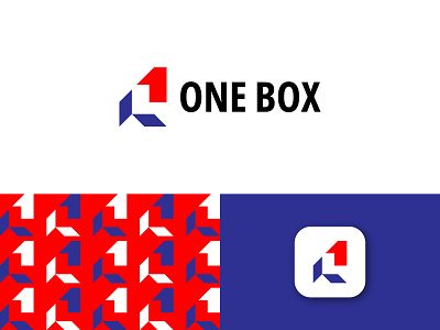 One Box Logo Concept | Ecommerce Delivery app app branding colorful creative daraz delivery ecommerce fast fedex geometric graphic design great concept logo inspirations logo mark minimal modern online service shape vector