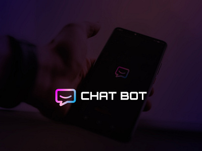 Chat Bot Logo Design | tech industry abcdefghijklmnopqrstuvwxyz abstract brand identity brand mark branding chat bot creative facebook logo inspirations logo mark message minimal minimalist modern logo shape sign symbol tech unofficial logo design unused logo