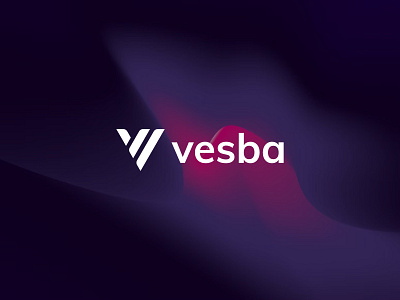 Vesba Modern V Letter Logo Design