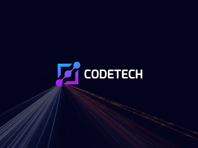 CodeTech Logo Design | Coding, It, Technology Industry