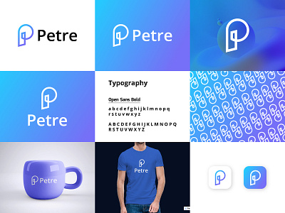 P Lettre Modern Logo a b c d e f g h i j k l m n brand guidelines brand identity branding creative design letter lettermark logo for sale logo inspirations logo mark minimal minimalist modern logo o p q r s t u v w x y z p letter personal sign symbol unofficial logo