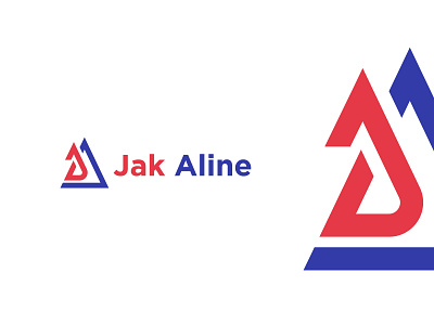 Jak Aline | J and A Letter Logo Design