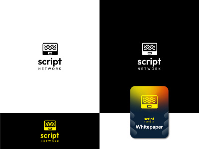 Script Network Logo Design | Crypto Technology Industry brand mark branding corporate logo creative crypto graphic design logo logo folio logo inspirations logo mark logo sign minimal modern recent logo startup symbol tech technology top logos unused logo