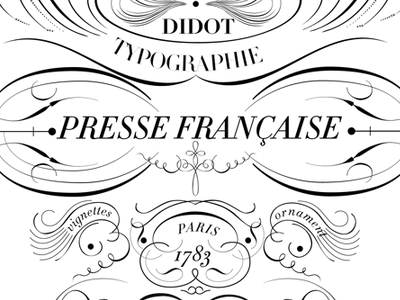 Presse Française barcelona black curves ornament photography porto presse type typography white