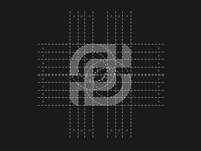 G + Z monogram grids