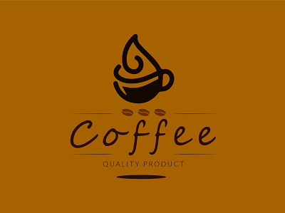 coffee minimalist logo design branding coffee design flat illustration logo minimal minimalist logo vector